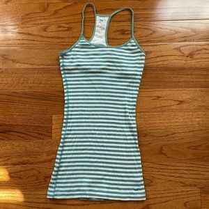 Hollister striped racerback cami